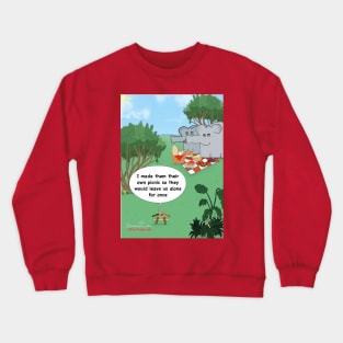 Enormously Funny Cartoons Picnic Crewneck Sweatshirt